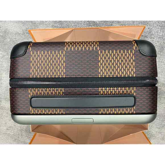 Louis Vuitton Horizon 55 Nigo LV Made Cabin Rolling Luggage Damier Travel Bag - Picture 12 of 12